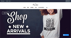Desktop Screenshot of faithshirts.com
